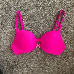 Hot pink Victoria Secret bra